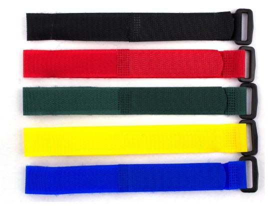 Picture of 8 Inch Multi-Color Cinch Strap - 5 Pack