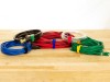 Picture of 12 Inch Black Hook and Loop Tie Wrap - 10 Pack