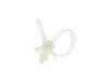 Picture of 5 Inch Natural Standard Winged Push Mount Cable Tie - 100 Pack