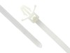 Picture of 5 Inch Natural Standard Winged Push Mount Cable Tie - 100 Pack