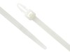 Picture of 8 Inch Natural Standard Push Mount Cable Tie - 100 Pack