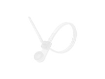 Picture of 4 Inch Natural Mount Head Cable Tie - 100 Pack