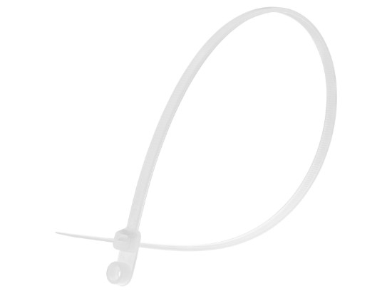 Picture of 14 Inch Natural Standard Mount Head Cable Tie - 100 Pack