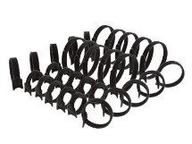 Picture of Hook & Loop Tie Wrap Variety-Pack - 6 Inch, 8 Inch, 12 Inch - 30 Pack