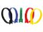 Picture of 12 Inch Multi-colored Hook and Loop Tie Wraps - 50 Pack