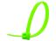 Picture of 4 Inch Neon Green Miniature Nylon Cable Tie - 100 Pack