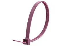 Picture of Plenum Rated Nylon Cable Ties - 100 Pack, UV Protected, 50 Lbs Tensile Strength