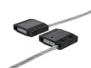 Picture of 12 Inch Pull Tight Galvanized Steel Cable Seal, 5mm Wire, Sequential Numbering, 50 Pack