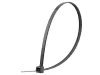 Picture of 11 7/8 Inch Cable Ties, 100 Pack, Nylon 6/6, 50 Lbs Tensile Strength, MIL-Spec, UL Rated