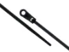 Picture of 4 Inch Mount Head Cable Tie, UV Protected, 100 Pack, Nylon 6/6, UL 94V-2, RoHS Compliant