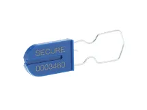 Picture of Plastic Security Seal with Large Metal Wire Ring - 100 Pack