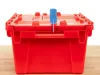 Picture of 15 Inch High Security Pull Tight Plastic Seal w/ Steel Lock - 100 Pack, 55 Lbs Strength