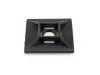 Picture of Nylon Adhesive Tie Mounts - 100 Pack, UV & RoHS Compliant, Screw Mountable