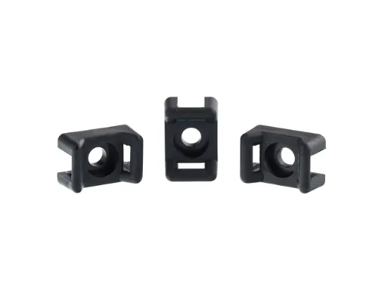 Picture of Nylon Saddle Tie Mounts - 100 Pack