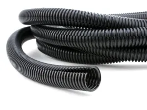 Picture of 3/8 Inch Flexible Split Loom - PP, RoHS Compliant, UV Protected