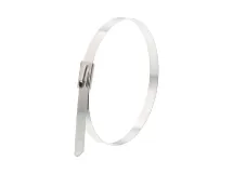 Picture of 8 Inch Stainless Steel Cable Ties - 100 Pack