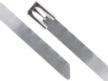 Picture of 18 Inch Stainless Steel Cable Ties - 100 Pack