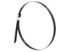 Picture of 12 Inch Black Coated Stainless Steel Cable Ties - 100 Pack