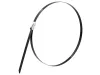 Picture of 14 Inch Black Coated Stainless Steel Cable Ties - 100 Pack