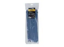 Picture of 14 Inch Blue Metal Detectable Heavy Duty Cable Tie - 100 Pack