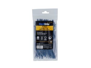 Picture of 6 Inch Blue Metal Detectable Intermediate Cable Tie - 100 Pack