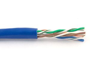 Picture of Cat5e 350Mhz Network Cable - 24 AWG Solid Copper, Plenum (CMP)