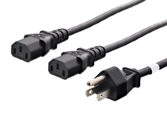 Picture of Splitter Power Cord C13 "Y" - Standard System