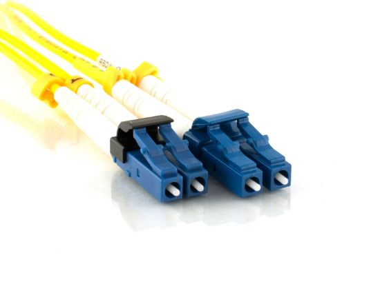 Picture of Singlemode Duplex Fiber Optic Patch Cable (9/125) - LC to Mini LC