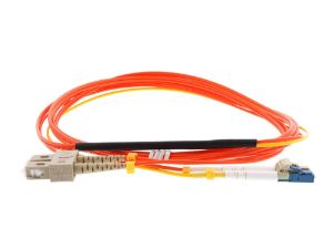 Picture of Mode Conditioning Duplex Fiber Optic Patch Cable (50/125) - LC (equip.) to SC