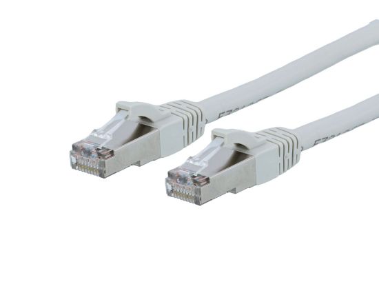 Picture of CAT8 Patch Cable - Gray, Booted