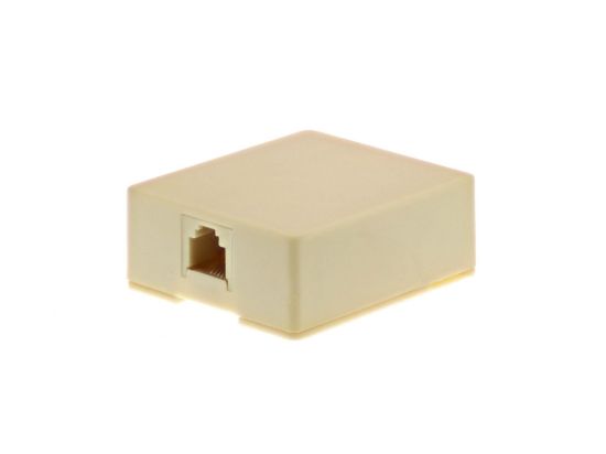 Picture of 4 Conductor RJ11 Surface Mount Box with Screw Terminals