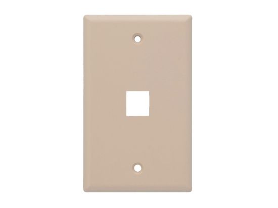 Picture of 1 Port Keystone Faceplate - Single Gang