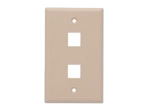 Picture of 2 Port Keystone Faceplate - Single Gang