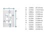 Picture of 6 Port Keystone Faceplate - Single Gang
