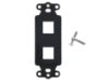 Picture of 2 Port Decorex Face Plate Insert
