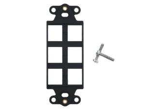 Picture of 6 Port Decorex Face Plate Insert