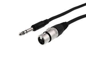 Picture of XLR Female to 1/4 Stereo Plug